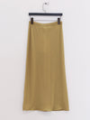 SWAYING 25 Spring/Summer Double-Sided Straight Long Skirt SW-SW25SS3B05C2-LV Green SW-SW25SS3B05C1